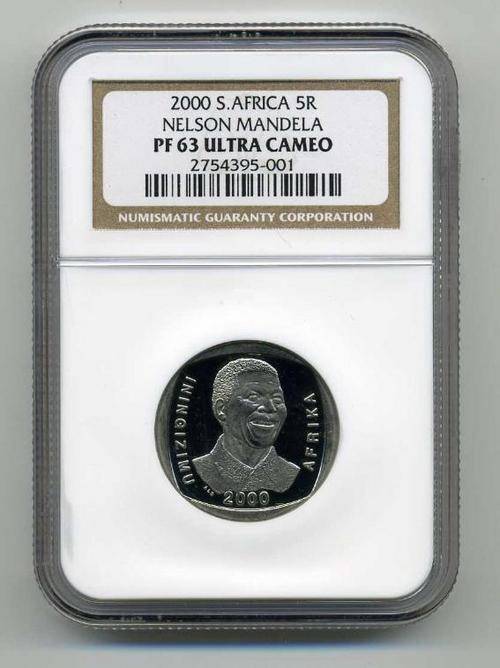 Look @ this NGC Graded Mandela 2000 Ultra Cameo PF63